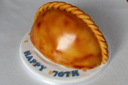 cornish pasty birthday cake